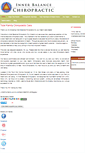 Mobile Screenshot of inner-balance-chiro.com